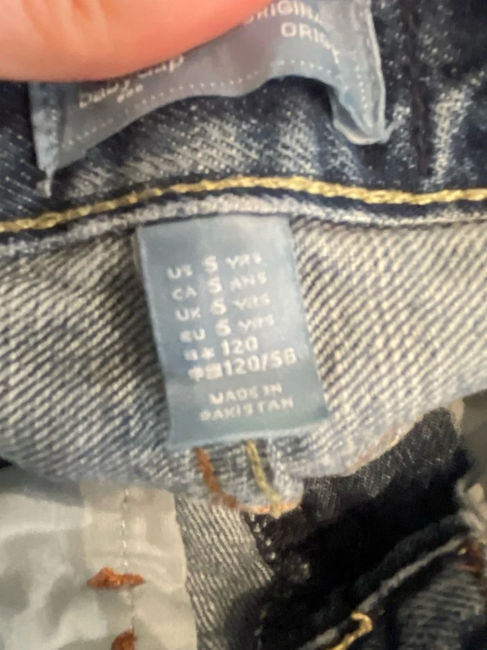 GAP Kids Jeans in Washed Blue Denim